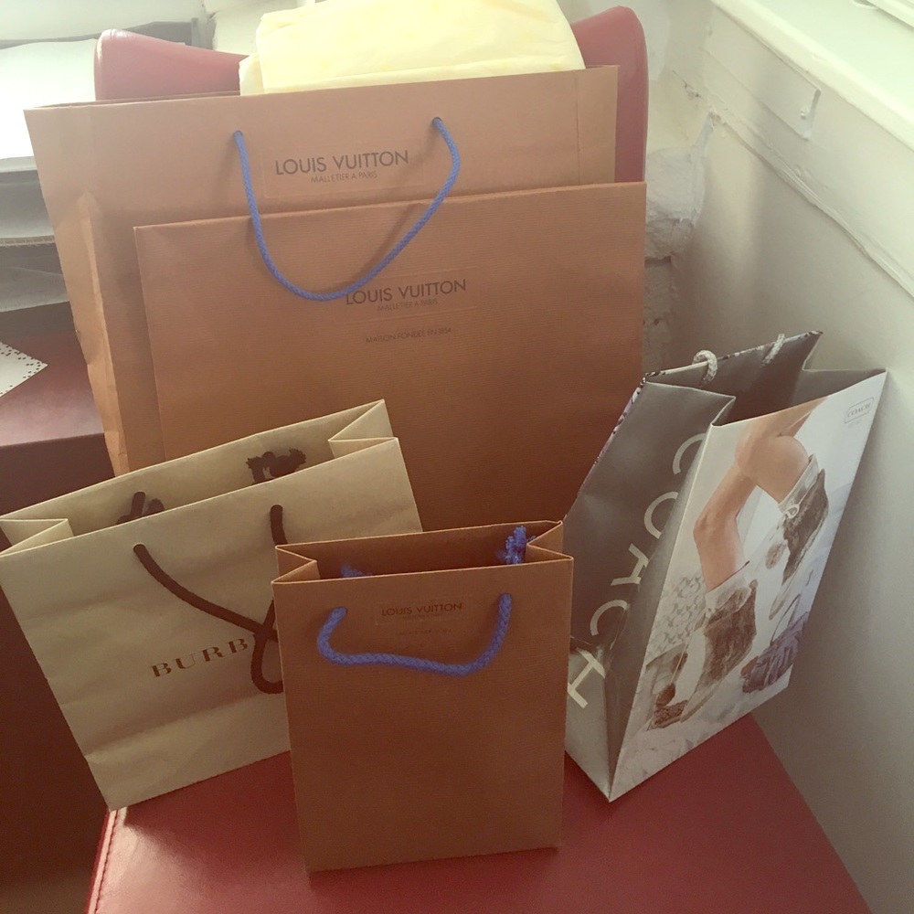 Luxury bags in various sizes