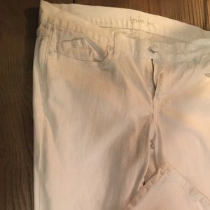 Victoria Secret White jeans , straight leg.