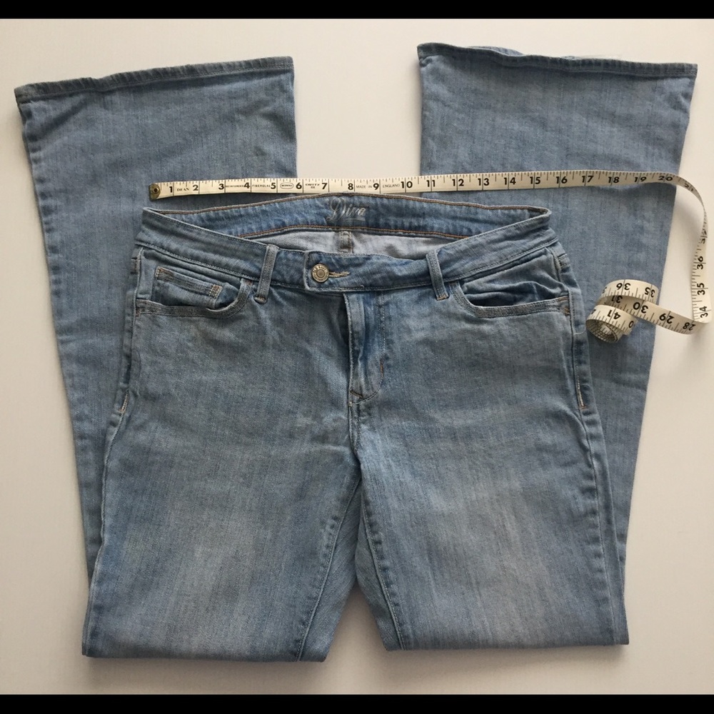 "The Diva" Light Wash Regular Length Flare Jean