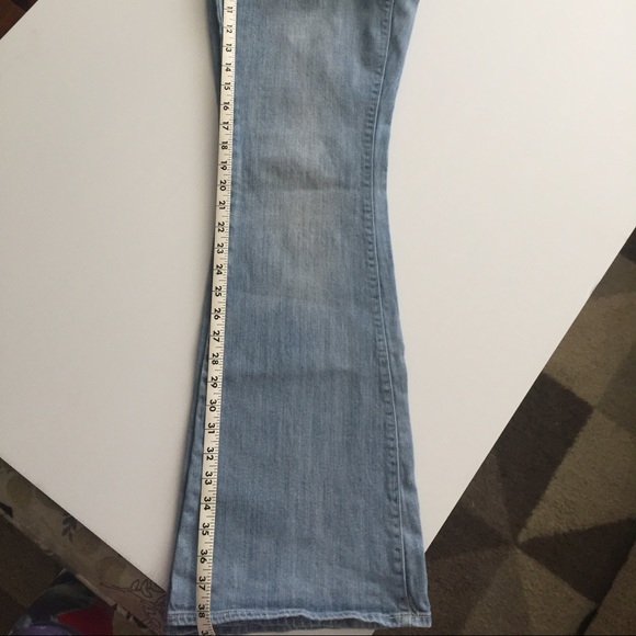 "The Diva" Light Wash Regular Length Flare Jean - Picture 5 of 5