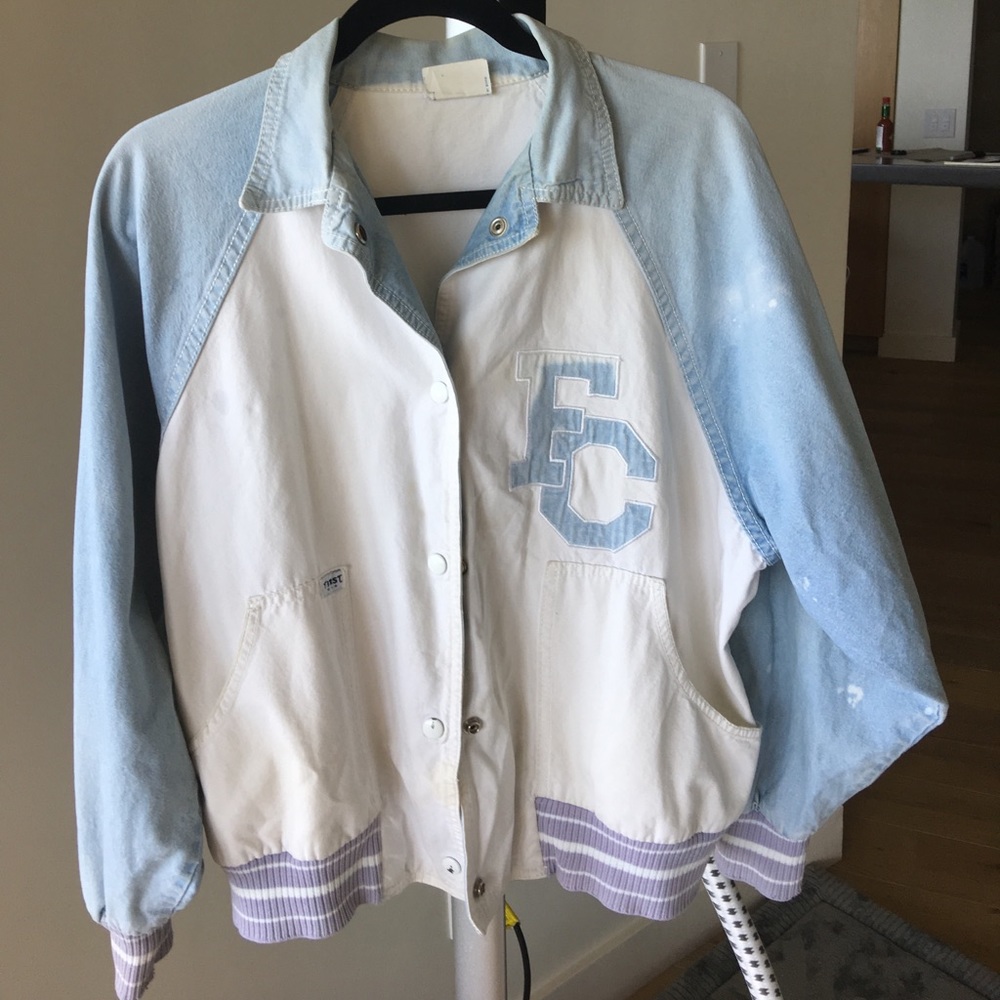 Authentic Vintage 80's Varisty Bomber Jacket