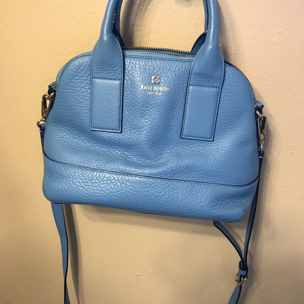 Super cute blue Kate Spade bag ✨