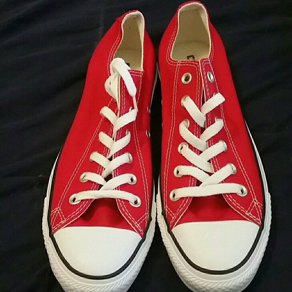 Brand New Red Converse