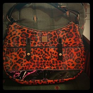 Authentic Dooney & Bourke Medium Safari Bag