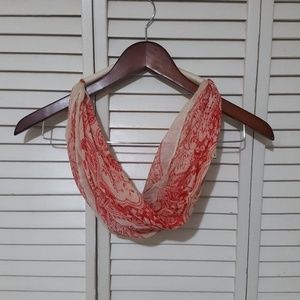 Red and White Scarf