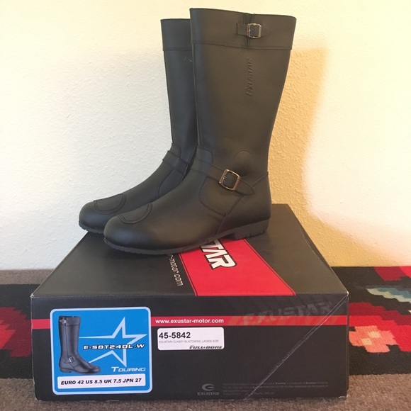exustar motorcycle boots