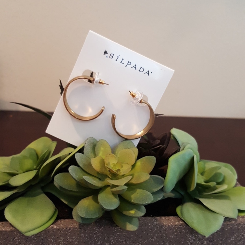 Silpada Hoop Earrings