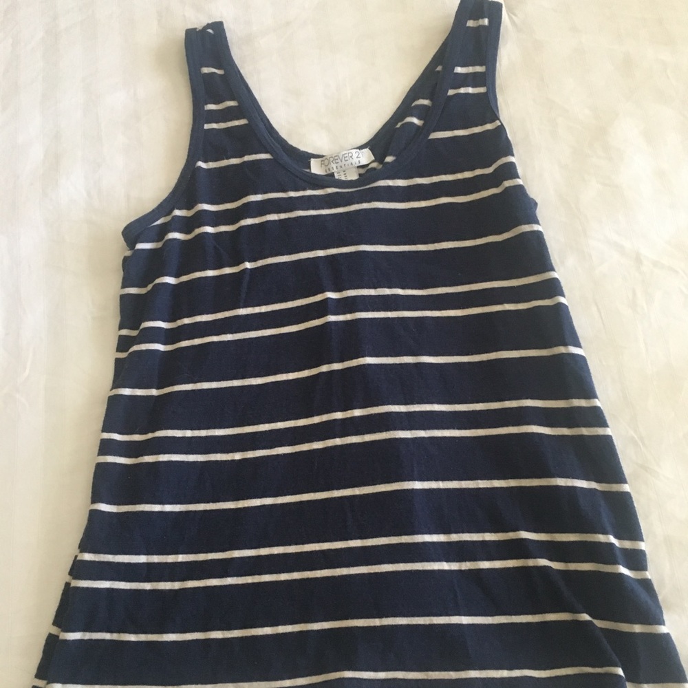 Forever 21 stripe tank