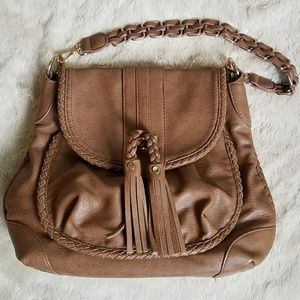 Urban Expressions tassel satchel shoulder bag