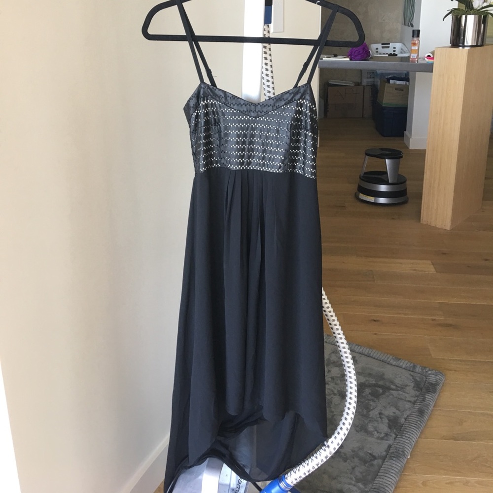 LF Black high-low dress