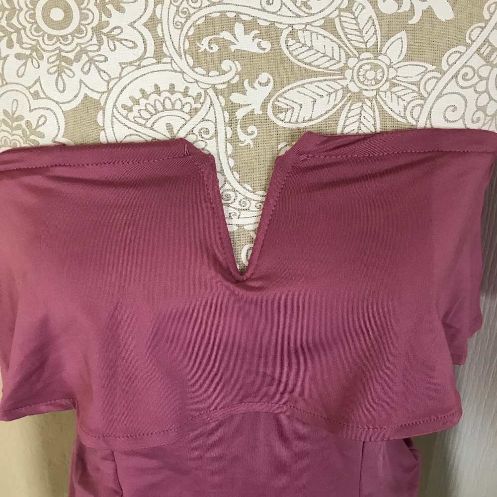 🔥 FINAL PRICE DROP🔥 Off the Shoulders Ruffle Top - Picture 3 of 5