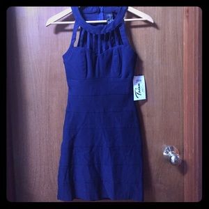 Navy blue dress