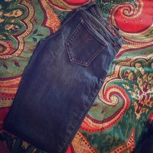 Women's guess power skinny low jeans