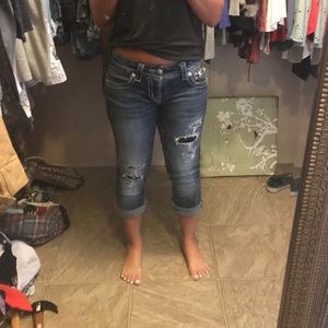 Miss me capris size 26