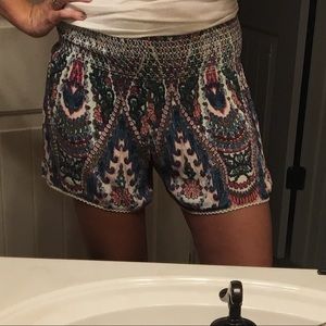 Dressy elastic shorts - women's size medium