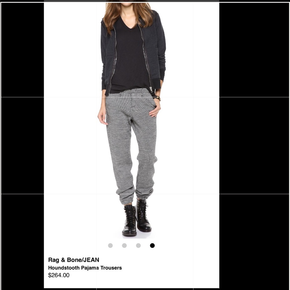 Rag and bone houndstooth pants