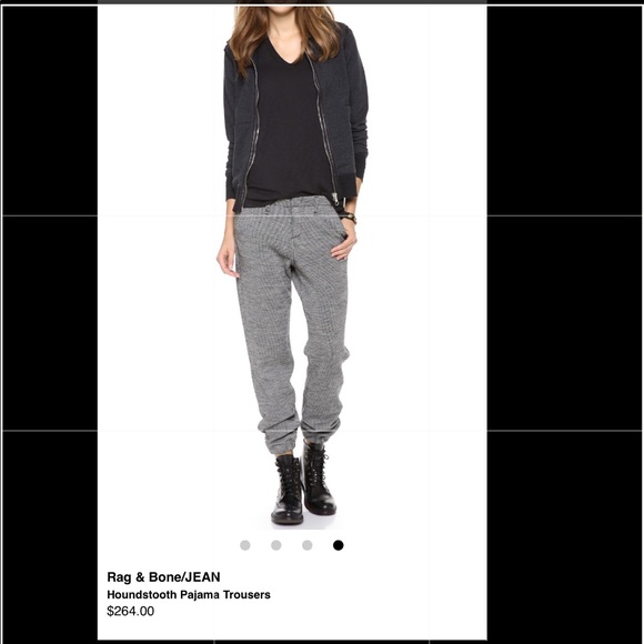 Rag and bone houndstooth pants - Picture 1 of 4