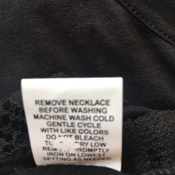 NWT NY Collection Black Lace Maxi Dress - Picture 5 of 5