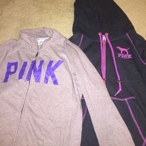 Victoria secret pink sweatshirt bundle