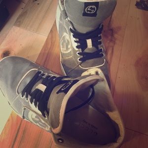 Size 12 Gucci Sneakers w/ serial number - FAIR