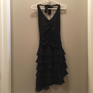 Flirty black dress