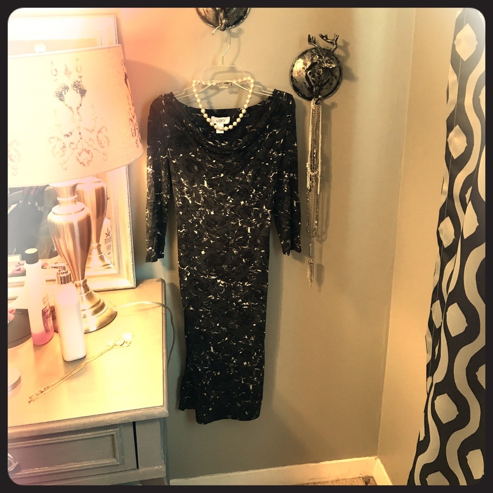 Ann Taylor black dress