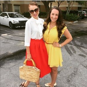 Vintage style circle skirt