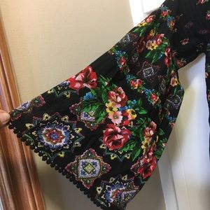 Black BOHO style dress