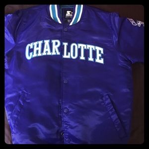 Like new Charlotte hornets starter jacket