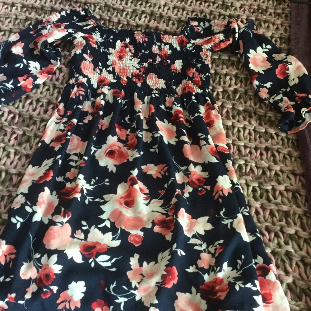 Off the shoulder dress