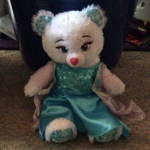 Elsa build a bear with sound and dress