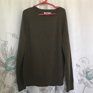 Olive Forever 21 Sweater