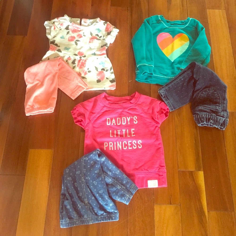 Toddler fall sets lot