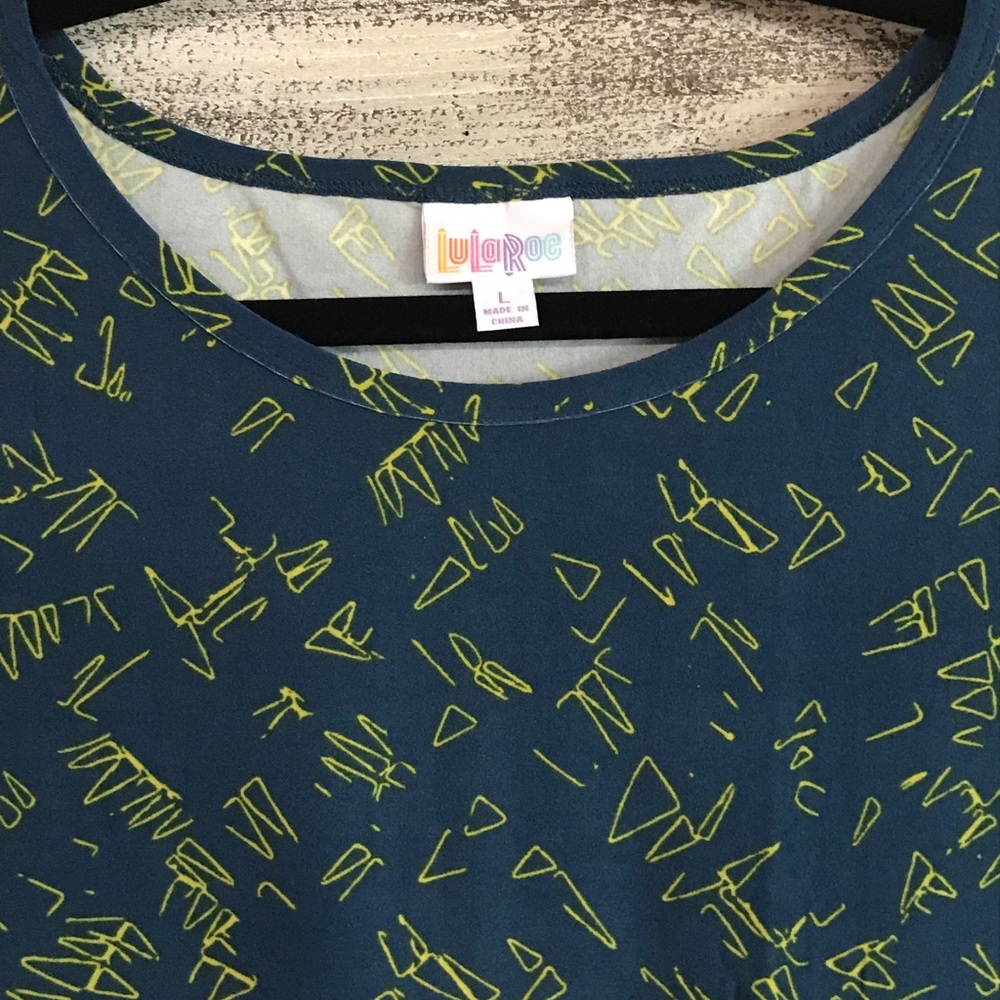 LuLaRoe Patterned Irma Tunic