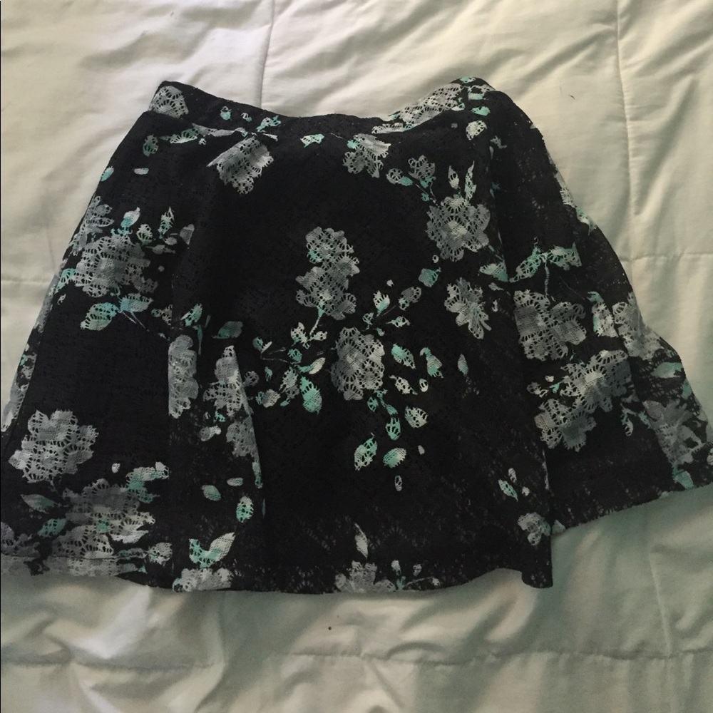 Floral Skater Skirt