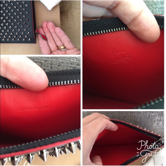 SOLD Christian Louboutin 'Loubiposh' Spike Clutch - Picture 6 of 6
