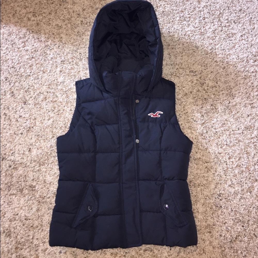 Hollister Puffy Vest with Hood *BACK TO SCHOOL*