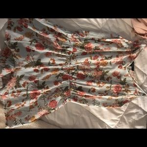 Forever 21 floral romper