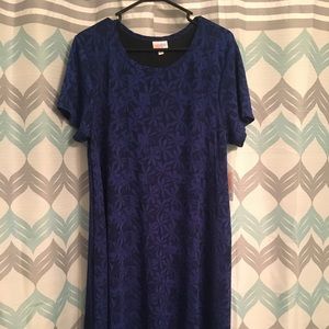 BNWT Lularoe Blue Carly XL