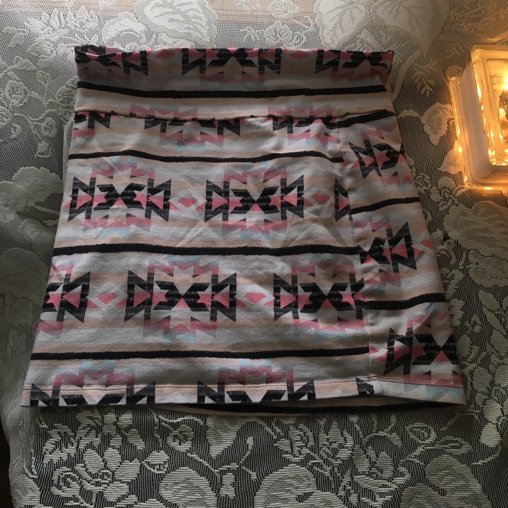 Aztec Print skirt
