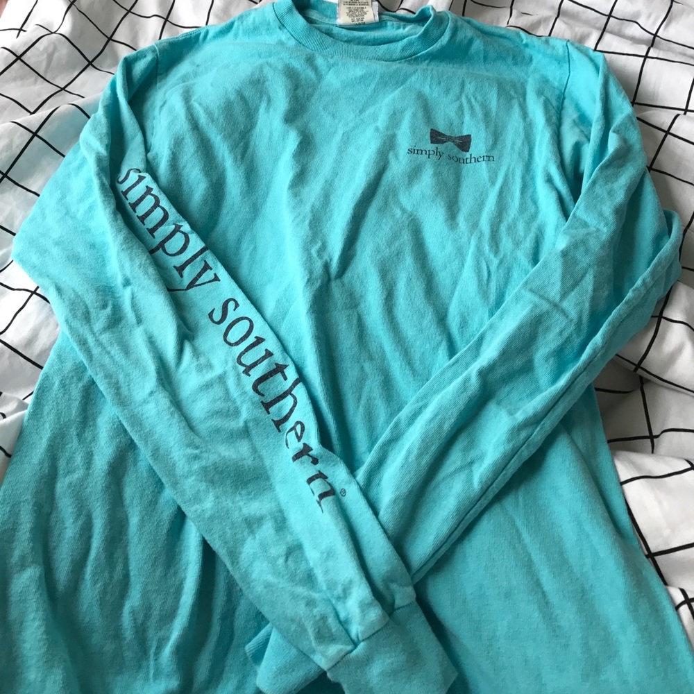 simply southern long sleeve tee