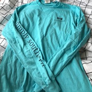 simply southern long sleeve tee