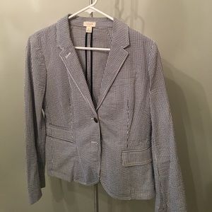 Searsucker blazer