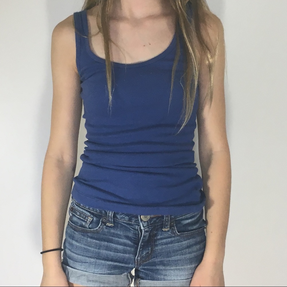 Blue Tank Top