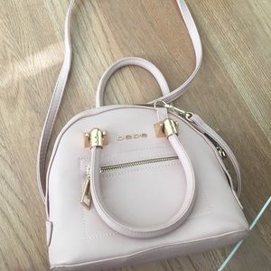 Bebe baby pink crossbody purse