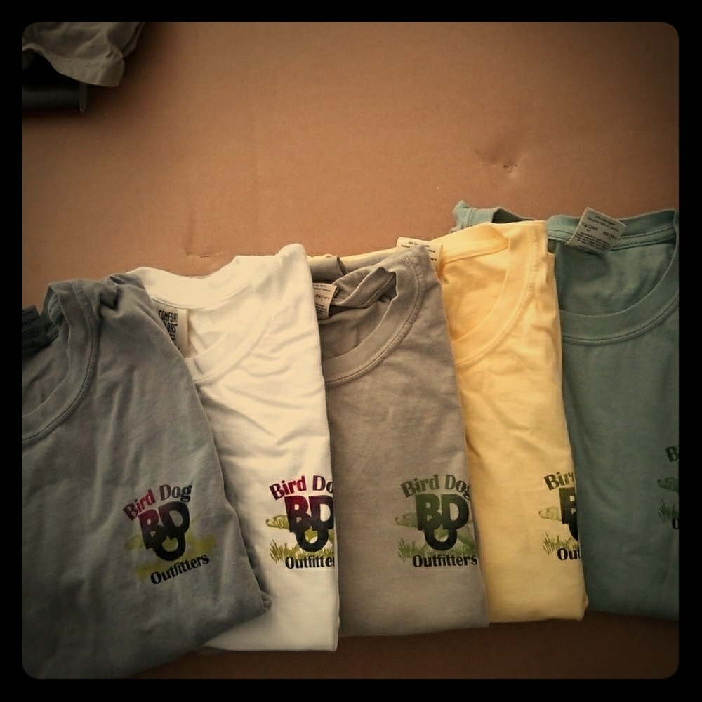 FIRST RUN BIRDDOG OUTFITTERS T SHIRTS !!!!