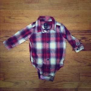 ❤👕Pendleton for GAP Long Sleeve Onesie 👕❤