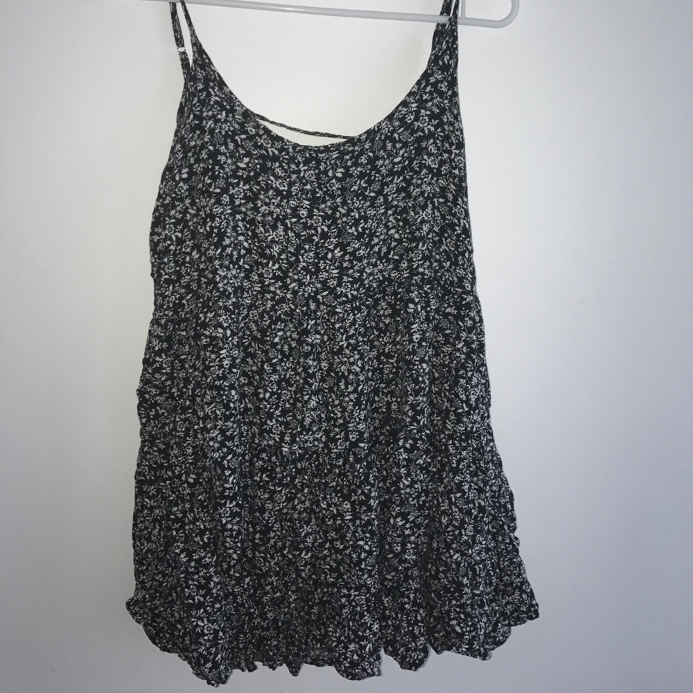 Brandy Melville floral dress open back