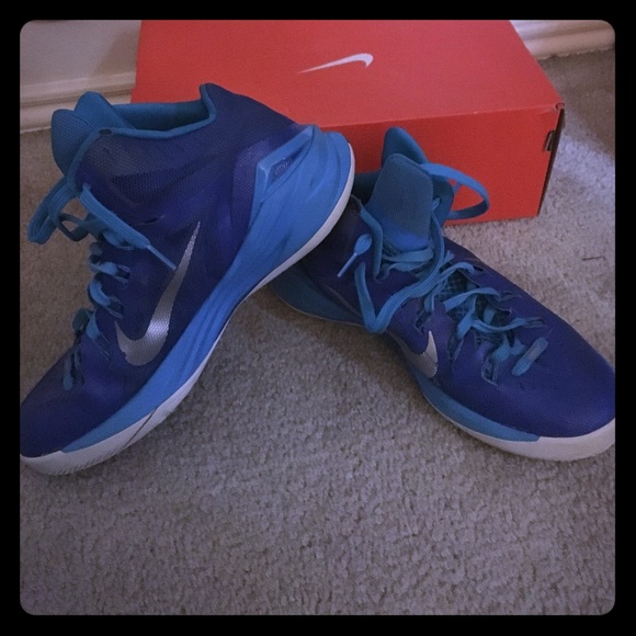 Nike Women Hyperdunk Blue 2014 - Picture 1 of 3