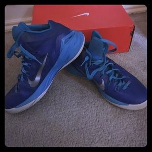 Nike Women Hyperdunk Blue 2014